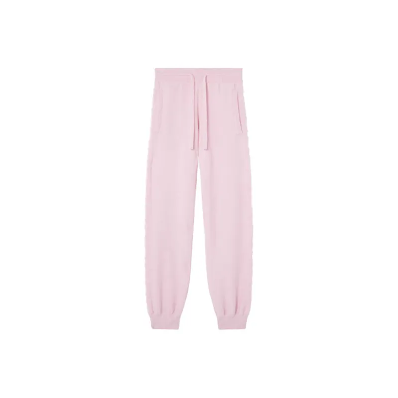 FANSIZHE VERSACE Knitted Sweatpants Women's Pink-0