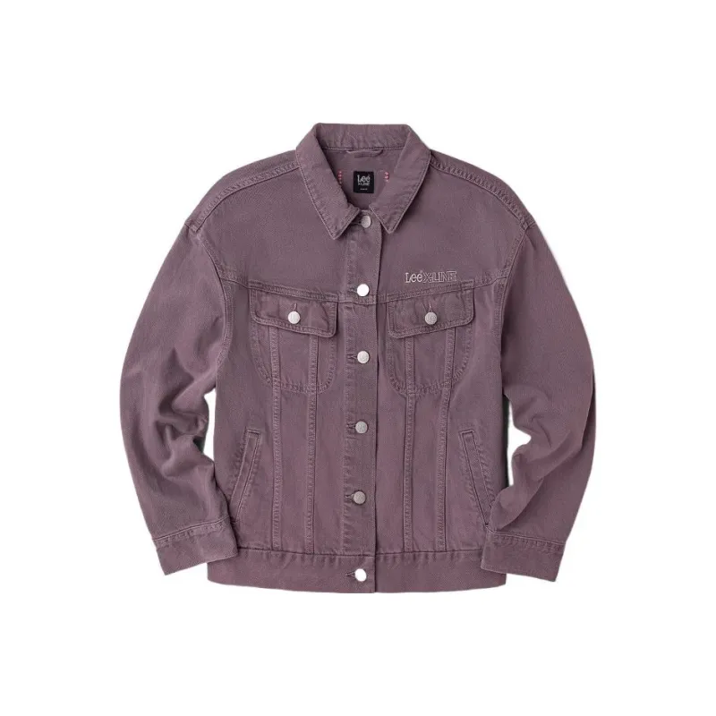 Lee Denim Jackets Women's Purple-0