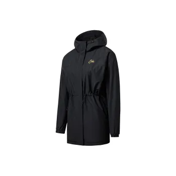 Erke Trench Coats Women's Jet Black