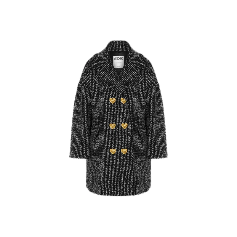 MOSCHINO Coats Women's Gray-0