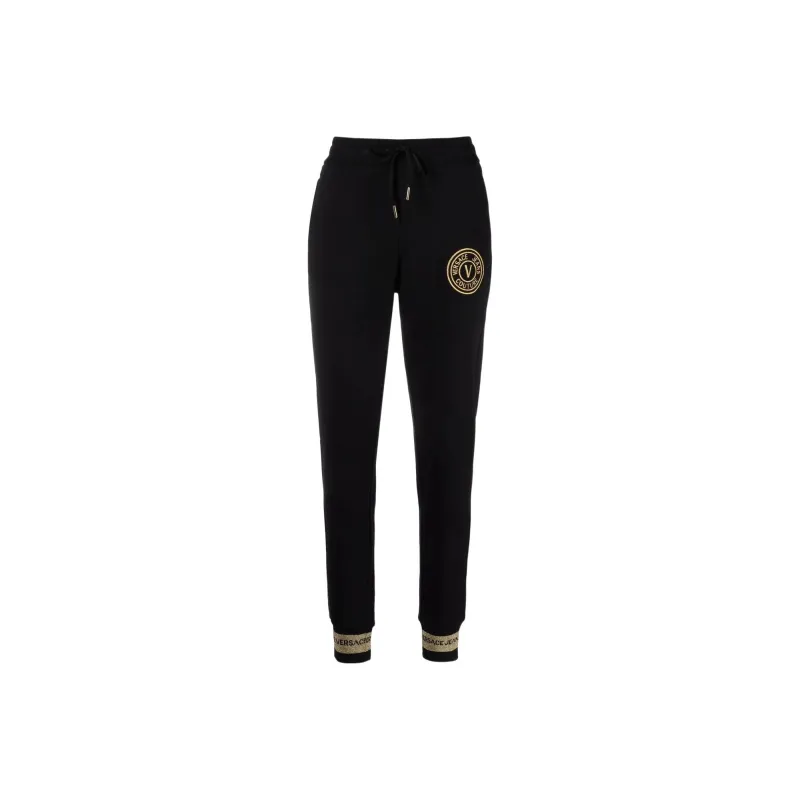 VERSACE JEANS COUTURE SS22 Jogger Sweatpants Women's Black-0