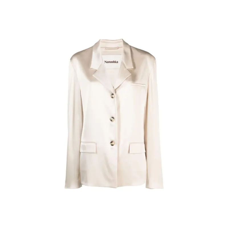 NANUSHKA SS24 Business Suit Women's Ivory-0