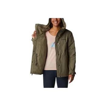 Columbia Windbreaker Jackets Women's Green
