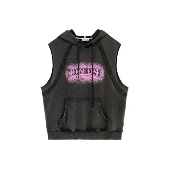 NO ONE ELSE Vests Unisex Black