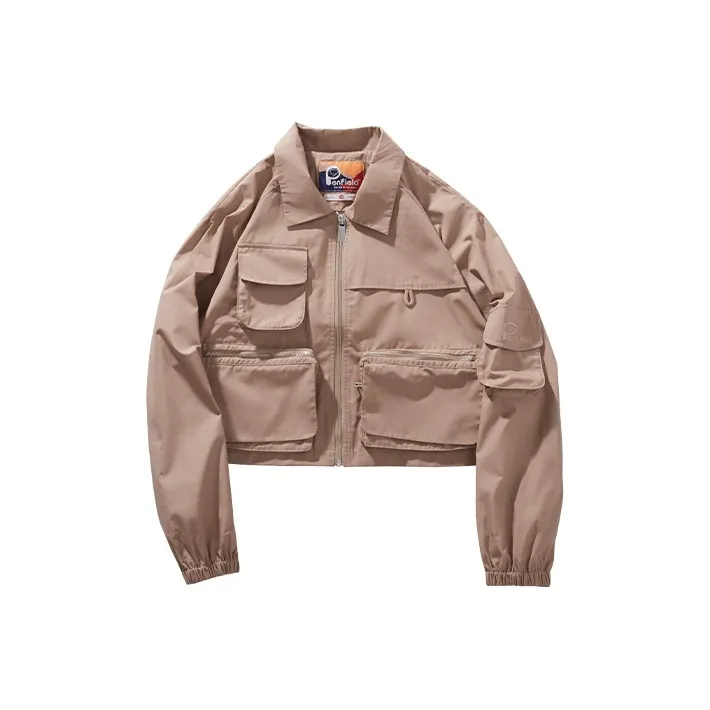 Penfield Cropped Coats Women's Khaki-0