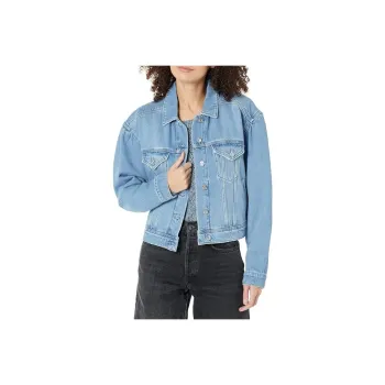 PAIGE Denim Jacket Women's Blue
