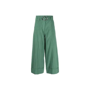 GANNI Casual Pants Women's Green