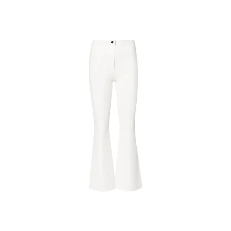 THEORY Pleat detail Flared Trousers-0