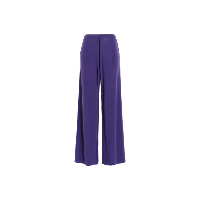 PAROSH Casual Pants Women's Purple-0