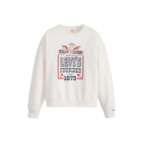 Levi's Sweatshirt Women's White