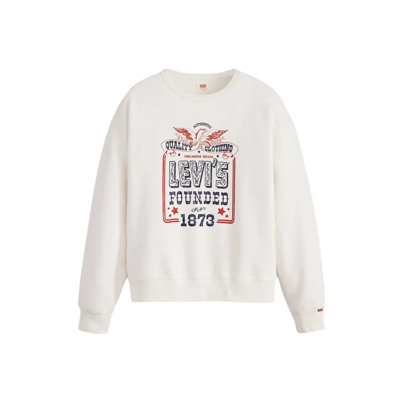 Levi's Sweatshirt Women's White-0