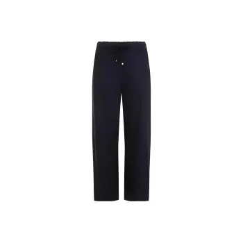 MaxMara Floria Drawstring Wide Leg Pants