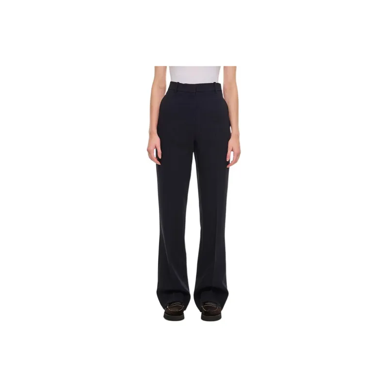 Golden Goose Straight Leg Pleat Detailed Pants-1