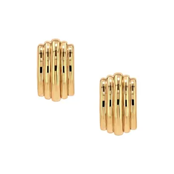 Anine Bing 14K Gold Plated Brass Earrings Women's Gold