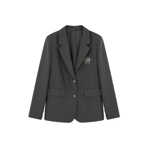 TOUCH MISS Business Suit Women's Trendy Gray