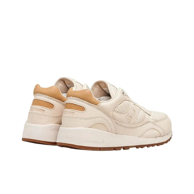 Saucony Shadow 6000 Anti Slip Wear Resistant Low Top Casual Shoes Men's Beige-4