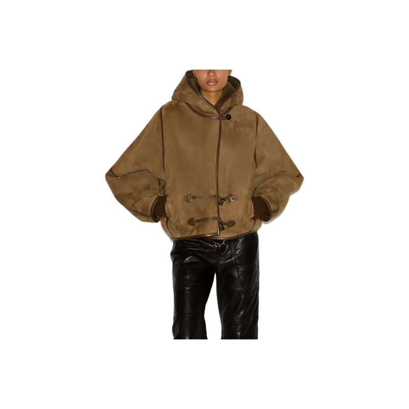 ISABEL MARANT Amiel Hooded Short Coat-0