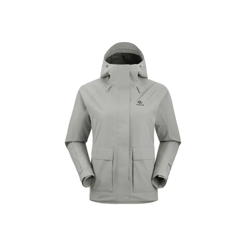 KAILAS Waterproof And Windproof Hooded Windbreaker Coats Women's-17