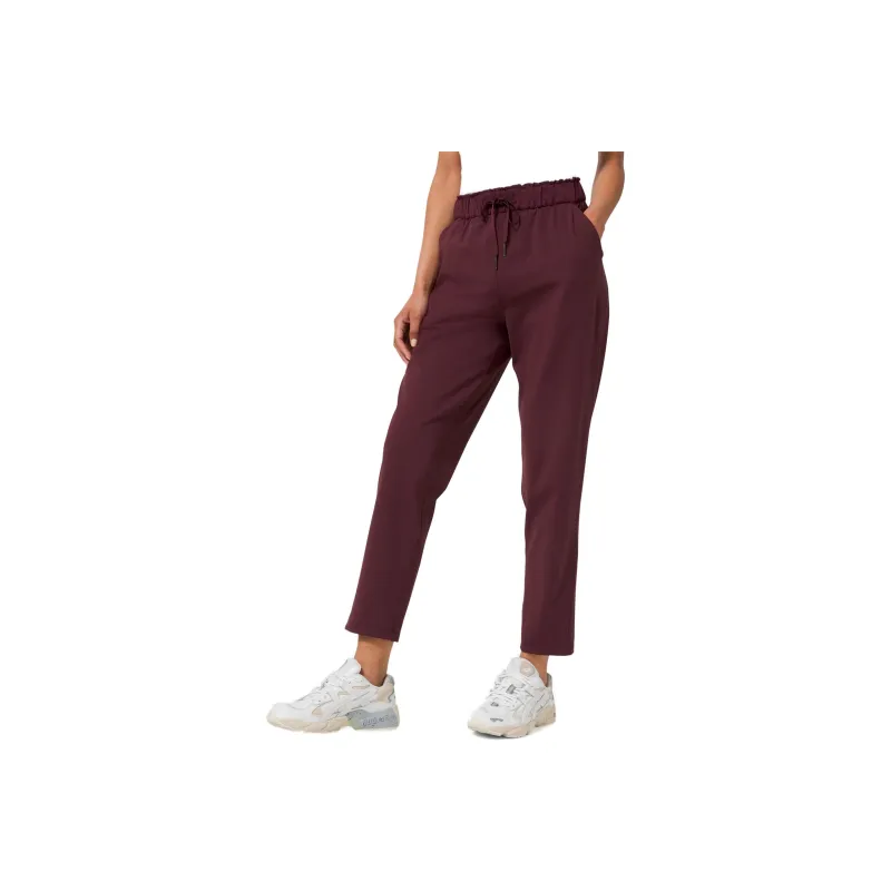 Lululemon Stretch Casual Pants Women's Burgundy-0