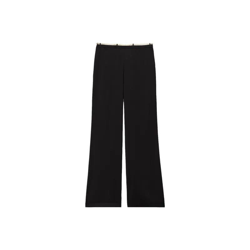 Alexander Wang Low Rise Flared Trousers-0