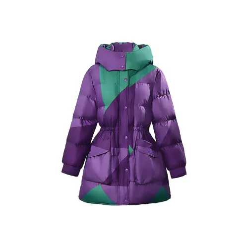 DIFFIE RIEGER Down Jacket Women's Purple