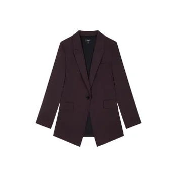 THEORY Business Suit Women's Merlot Burgundy