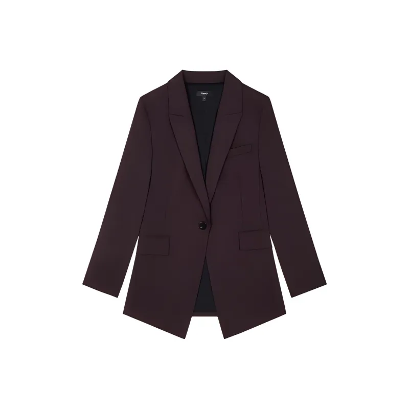 THEORY Business Suit Women's Merlot Burgundy-0