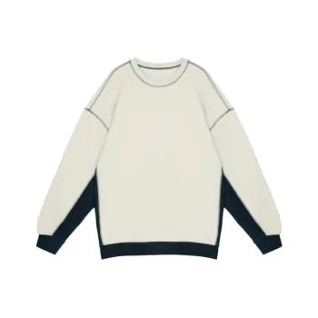 PAZZO Patchwork Color Block Raglan Sleeve Sweatshirt Unisex