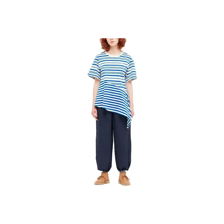 Jw Anderson X UNIQLO Jw Anderson Co-Branded Series Cargo Pants Women's Navy Blue-0