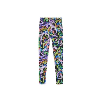 VERSACE Baroque-print Flared Leggings