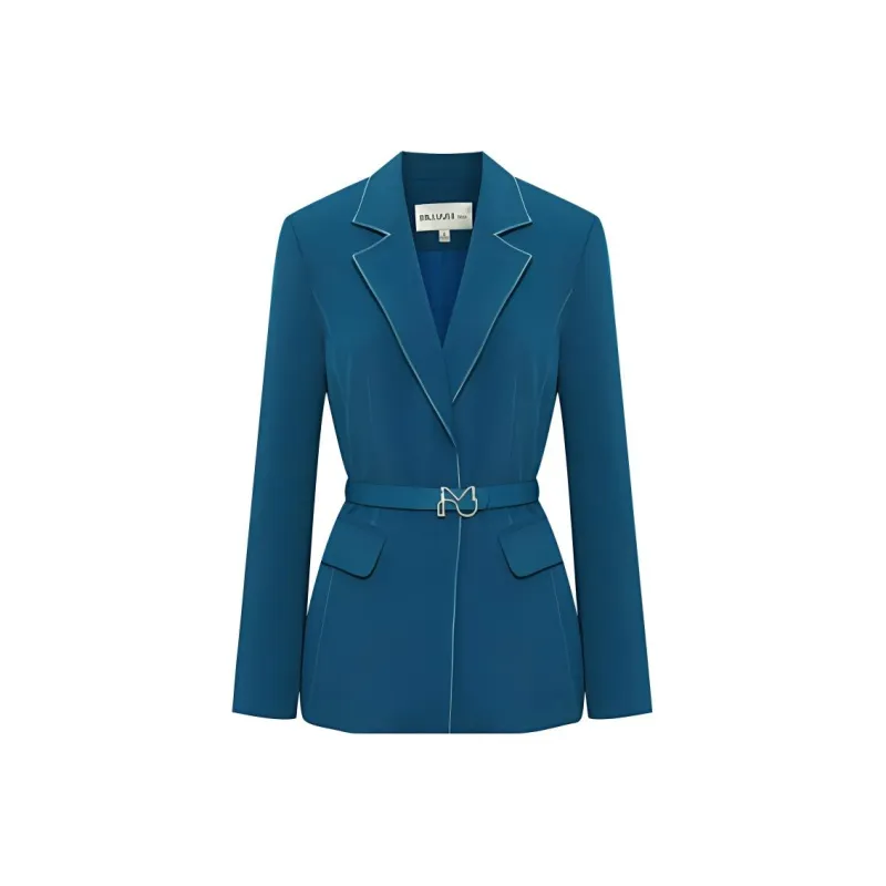 BBLLUUEE Business Suit Women's Sea Blue-0