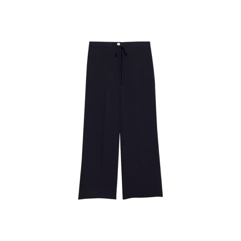 THEORY Casual Pants Women's Navy Blue-0