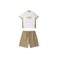 Cloud White Top+Walnut Brown Bottom