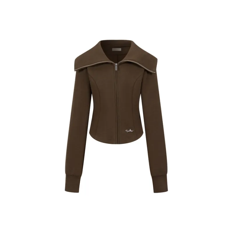 Three Quarters Cropped Coat Women's-0
