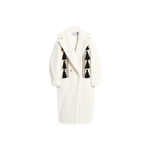 MaxMara Faux fur Double breasted Coat