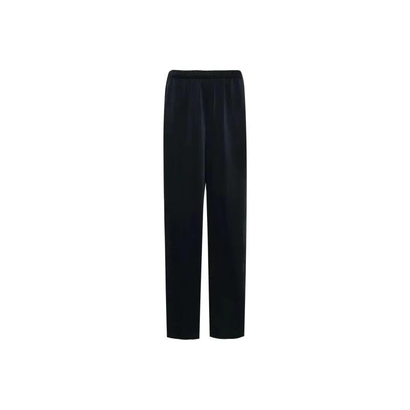 VINCE Straight leg Satin Trousers-0