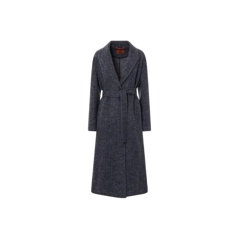 MISSONI Peak-lapels Wool Coat-0