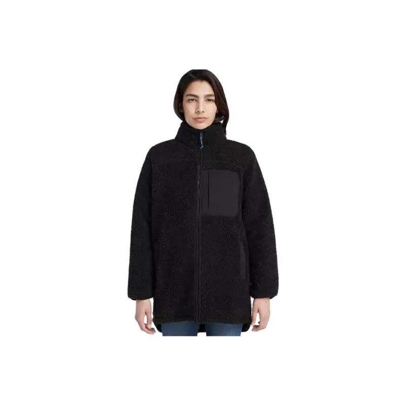 Timberland Velvet Jackets Women's Black-0