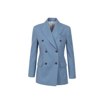 Brunello Cucinelli Business Suit Coat Women's Blue