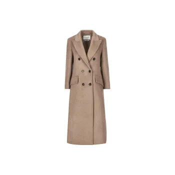 MaxMara Double-Breasted Long-Sleeved Coat