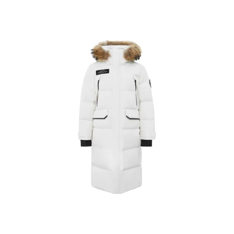 SNOW FLYING Snowy Collection Long Down Coats Unisex-0