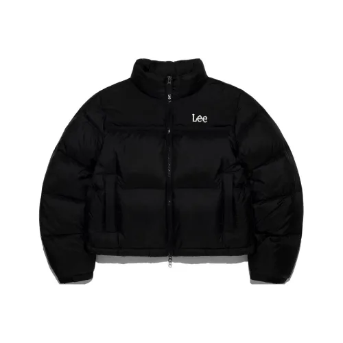Lee Down stampa jackets Women's Black
