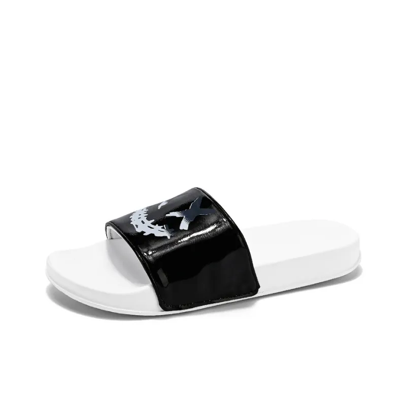 King Jinmai Rubber Sole Slip Resistant Odor Resistant Abrasion Resistant Quick Dry Cushioning Slide Slippers Men's-5