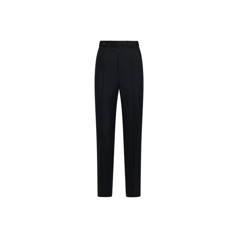 Maison Margiela Straight Leg Tailored Trousers-0