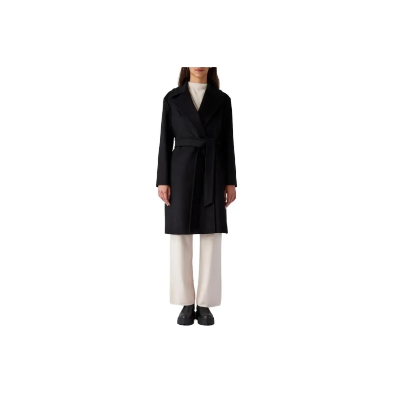 MaxMara Studio FW23 Coats Women's Black-0