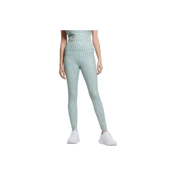 GUESS Logomania Leggings Casual Pants Women's Green