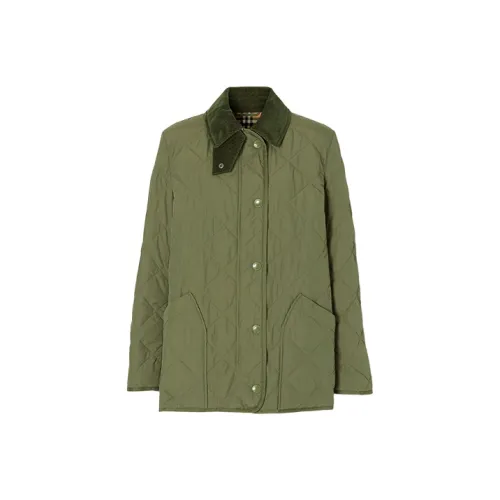 Burberry Puffer Jacket Women's Willow Green