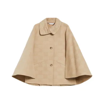 MaxMara SS23 Cloak Women's Beige Yellow