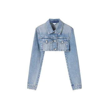 Miss Sixty Denim Jacket Women's Light Blue