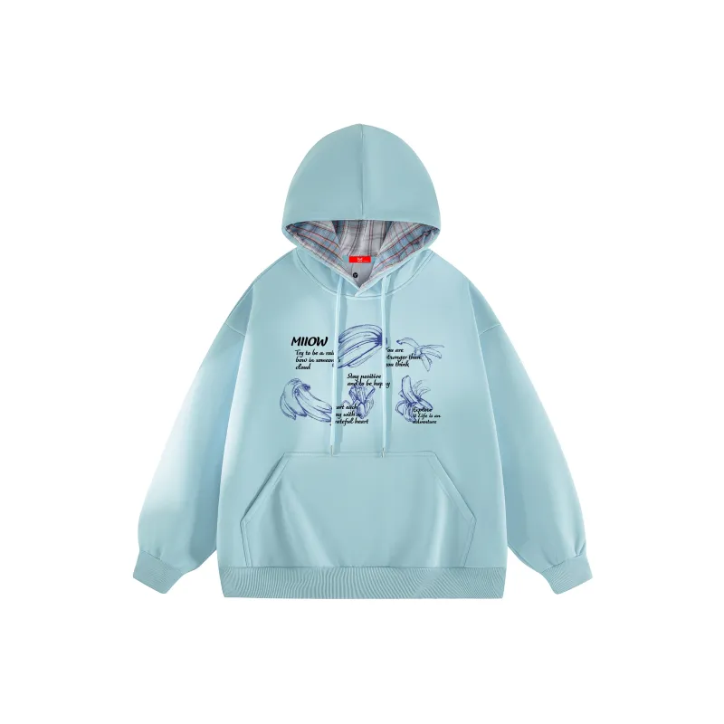 MIIOW Trend Party Series Sweatshirt Unisex Black-14
